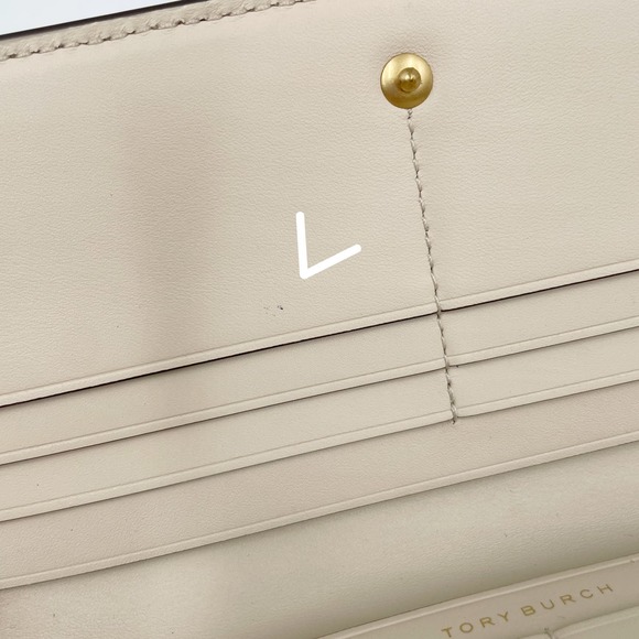 SOLD- Tory Burch T Monogram Braided Zip Slim Wallet - Picture 8 of 8